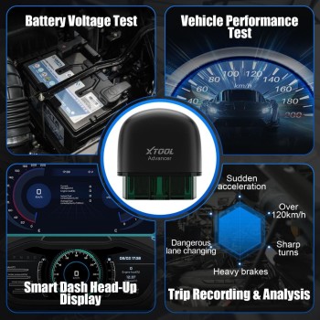 XTOOL AD20 Outil de Diagnostic de moteur de voiture Scanner de lect...