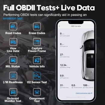 XTOOL AD20 Outil de Diagnostic de moteur de voiture Scanner de lect...