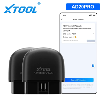 XTOOL AD20 PRO Scanner de Diagnostic OBD2, lecteur de Code ELM 327 ...