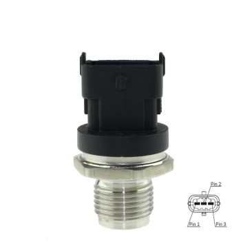 Capteur pression carburant rail remplace Bosch 0281006164 Fiat Ivec...
