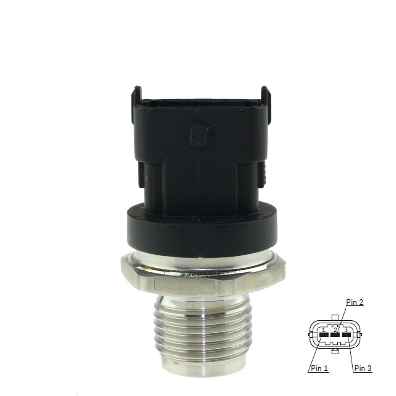 Capteur pression carburant rail remplace Bosch 0281006164 Fiat Ivec...